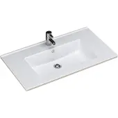 Sanicare Q10 keramische wastafel 80x45cm wit