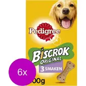 Pedigree Multi-Biscrok Mergbeen - Hondensnacks - 6 x Kip 500 g