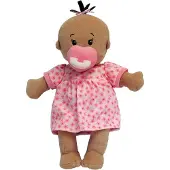 Manhattan Toy babypop Stella meisjes 30,5 cm textiel roze 3 delig