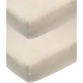 Meyco Hoeslaken Junior Jersey Sand 2-pack 70x140