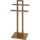 Huismerk Handdoekenrek Bamboe - 37 x 25 x 85 cm