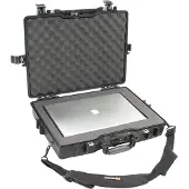 Peli Case 1495 Laptopkoffer zwart met schuim