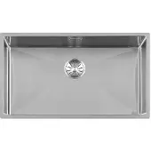 Togo R series spoelbak 74x40cm vlakinbouw, opbouw, onderbouw RVS 74R