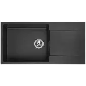 Reginox Amsterdam 540 spoelbak 100x50cm Black Silvery R30806