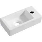 Wiesbaden Fontein mini-rhea rechts 36x18x9 cm mat wit