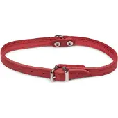 Vadigran Dierenbenodigdheden Halsband Hond Geolied Leder Rood 32Cmx12Mm Xs