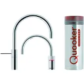 Quooker Nordic Round Twin Taps Chroom met PRO3-VAQ