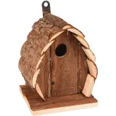 Flamingo nestkasten, gemaakt van natuurlijke materialen door Guido Holz