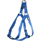 Flamingo Harnas step&go ziggi blauw 60-90 cm 25 mm Flamingo (blauw)
