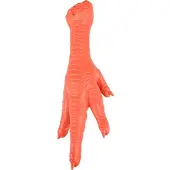 Flamingo Hondenspeelgoed latex kippenpoot