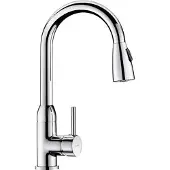 Delabie Mech. mengkrn draaib. uitl. H.210 L.200 +uittrekb. sproeier