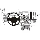 Brodit ProClip houder geschikt voor Audi Q3 2012-2018 Center mount