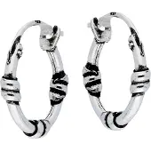 Silver Lining 107.0052.00 oorringen zilver zilverkleurig 14mm