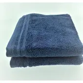 Cottoncounts Handdoeken Maui - 2 Stuks - 50cm x 100cm - Blauw
