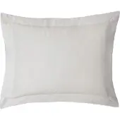 ISleep Satijnstreep Kussensloop - 60x70 cm - Zilver