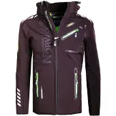 Geographical Norway Softshell Jas Heren Zwart Royaute - L