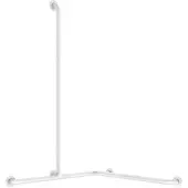 Delabie DUHA, manchet, bevestigingsset, verticaal, voor DU-aansluiting, diameter 32mm, nylon, wit