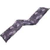 Madison Ligbed kussen 55 x 190 cm Denim flower grey
