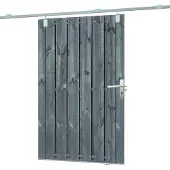 Tuindeco Tuinhekdeur recht hardhout 90 cm