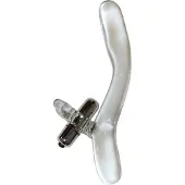 Master Series Glazen Rabbit Vibrator Damaru