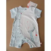 Noukie'S combi kort turquoise 80 , 1 jaar