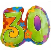 Amscan Folie ballon - 30 jaar
