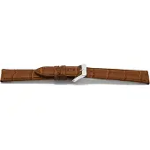Wow Horlogeband Universeel C349 Leder Cognac 12mm
