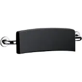 Delabie rugleuning voor toilet, comfortmodel, roestvrij staal.