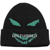 Ginza.se Disturbed - Green Face Beanie Muts - Zwart
