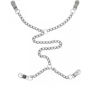 Rimba - Tepel En schaamlip klemmen Met Ketting