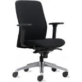Euroseats Bureaustoel Milano synchroom zwart