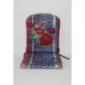 Madison Tuinstoelkussen Kuip hoog 96x45 cm Zoela blue