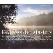 OUTHERE Gothenburg Symphony Orchestra, Neeme Järvi - Five Nordic Masters (5 CD)