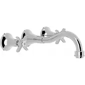 Tres Clasic inbouw wastafelkraan 21cm chroom