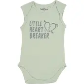 Fun2Wear Romper little heart Green maat 62