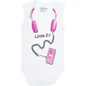 Fun2Wear Baby Rompertje DJ Roze 74/80