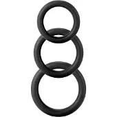 Shots Twiddle Rings in 3 maten