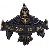 Nemesis Now - Welcome To Hell Muurdecoratie - Multicolours
