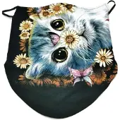 Wild Design Biker sjaals -Biker-sjaal Happy Cat