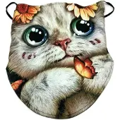 Wild Design Biker sjaals - Biker-sjaal Dreamy Cat