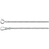 Adora Stalen ketting voor zakhorloge 30cm lang