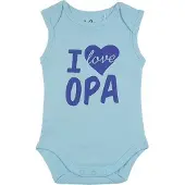 Fun2Wear Romper love opa Petit Four maat 68