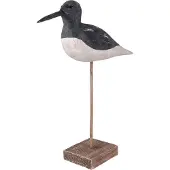 Clayre & Eef Decoratie vogel 27x7x30 cm