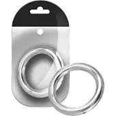 Black Label - Ronde Cockring - RVS - 6 mm breed 50 mm