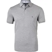 Tommy Hilfiger 1985 Regular Fit Polo shirt Korte mouw grijs