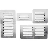 BREG Ventilatierooster RVS - 232 x 116 mm