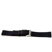Claudio Calli Horlogeband H145 Croco Zwart 22x22 mm