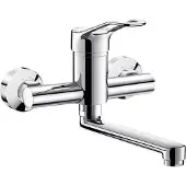 Delabie Mech. muurmengkrn Securit. vaste uitl. L.200, open grp, S/C