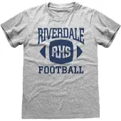 Riverdale Heren Tshirt -S- Football Grijs