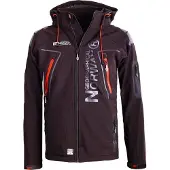 Geographical Norway Softshell Jas Heren Zwart Techno - S